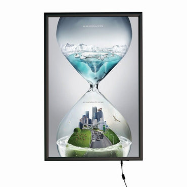 24" x 36" Smart LED Light Box Illuminated Poster Snap Frame - Braeside Displays